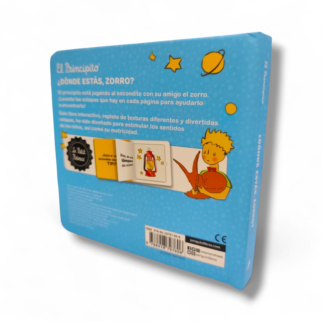 EL PRICIPITO LIBRO CON SOLAPAS Y TEXTURA - Imagen 7