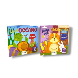 Tocame- Gran libro de solapas